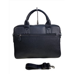 Сумка портфель для документов из искусственной кожи, цвет черный