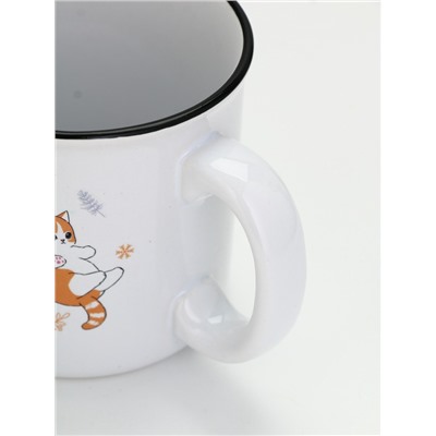 Кружка чайная новогодняя «Замурчательного праздника», 530 мл