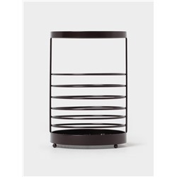 Сушилка для столовых приборов Доляна «Лофт», 11.5×11.5×17 см, коричневая