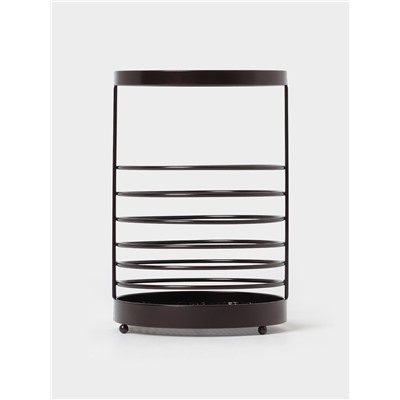 Сушилка для столовых приборов Доляна «Лофт», 11.5×11.5×17 см, коричневая