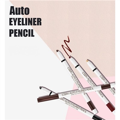 L‘OCEAN Водостойкий автоматический карандаш для глаз / Auto Eyeliner Pencil #01, Real Black, 0,5 г