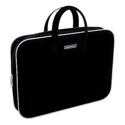 Папка  А4+ на молнии с ручками 64989 Black ErichKrause