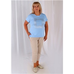 Футболка "Сигма" (Голубой)