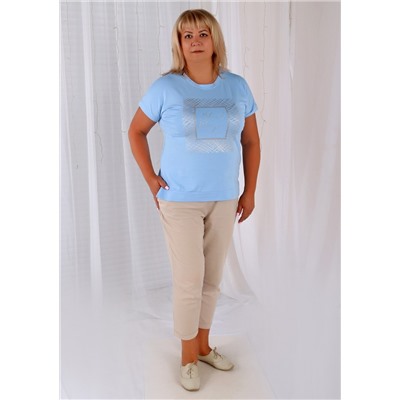 Футболка "Сигма" (Голубой)