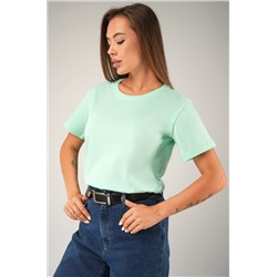 Женская базовая хлопковая футболка Happyfox