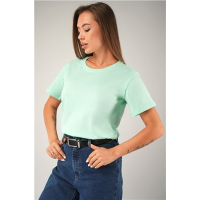 Женская базовая хлопковая футболка Happyfox