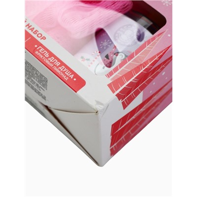 УЦЕНКА URAL LAB Набор «Мечтай этой зимой», два геля для душа, 2×100 и мочалка для тела