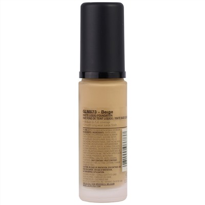 L.A. Girl, Тональная основа Pro Matte HD, оттенок Beige, 30 мл