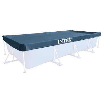 Тент на прямоугольный каркасный бассейн 460×226 см, 28039 INTEX