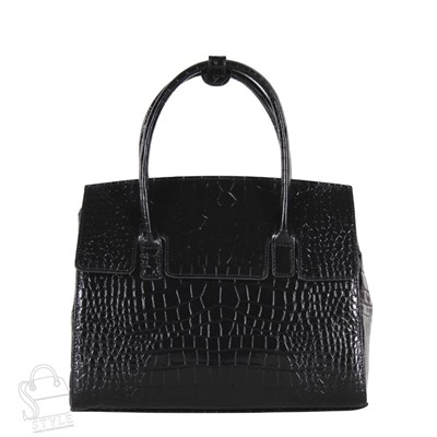 Сумка женская кожаная 6613VG black Vitelli Grassi