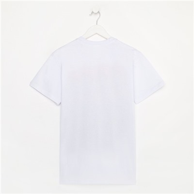 Футболка «Работайте братья», с символикой Z, размер 54, цвет белый