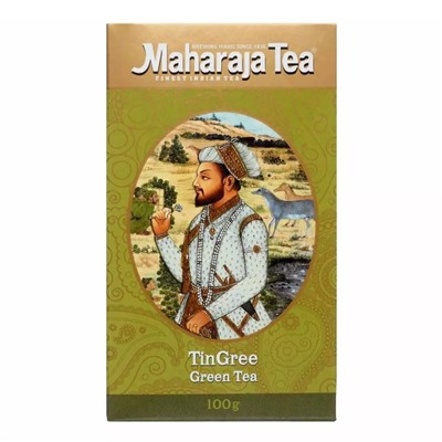 Maharaja Tea Assam TinGree Green Tea / Чай Зеленый Ассам Тингри 100 г