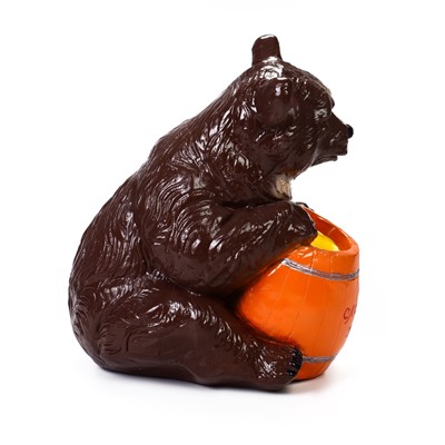 Садовая фигура из гипса «Медведь с бочонком», 27×24×28 см