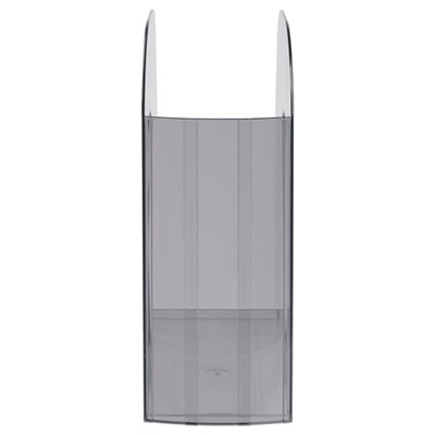 Лоток для бумаг вертикальный  90 мм Фаворит тонированный черный ЛТВ-30555 Стамм