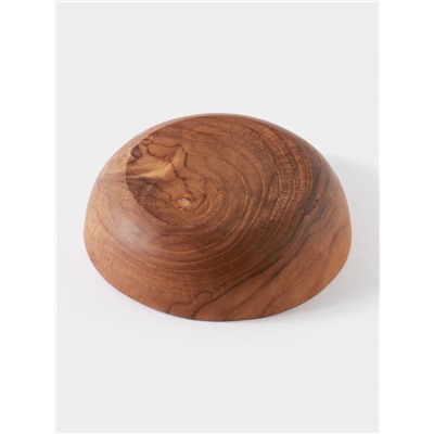 Миска, 15×15×4 см, тиковое дерево
