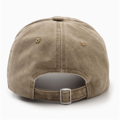 Кепка женская «Роза» MINAKU, бежевый, размер 58