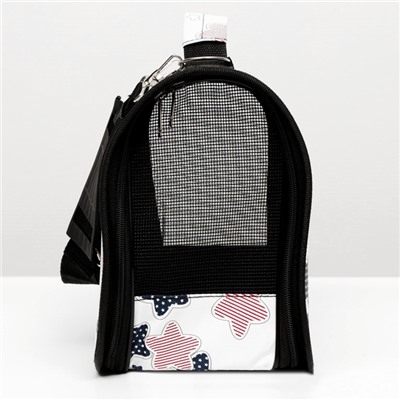 Сумка - переноска для животных «Звёзды», размер L, 53×21×29 см