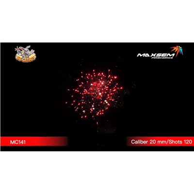 Фейерверк MC141 Радостная картина / Moving Painter (0,8" х 120)