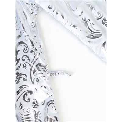 Карнавальный костюм новогодний «Снегурочка», шуба, шапка, варежки, пояс, рост 164, р-р. 52-54