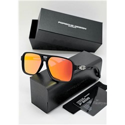 Набор мужские солнцезащитные очки, коробка, чехол + салфетки #22892512