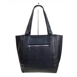 Женская сумка из искусственной кожи, цвет черный