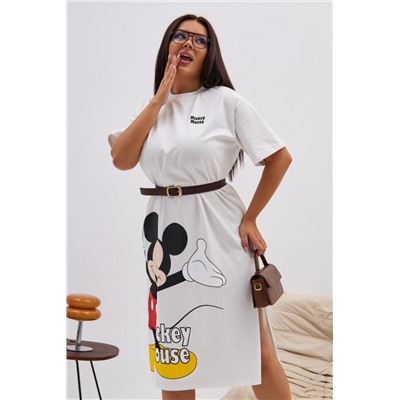 Платье Disney (Молочный)