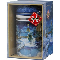 HILLTOP. Новый год. Керамика. Чайница «Зимняя сказка» 80 гр. чайница керам.