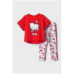 Комплект трикотажный для девочек: туника, брюки (легинсы) PLAYTODAY, 1242823