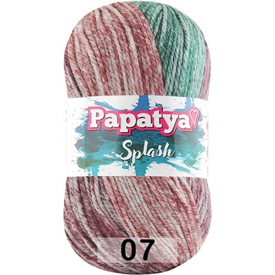 Пряжа Kamgarn SPLASH PAPATYA
