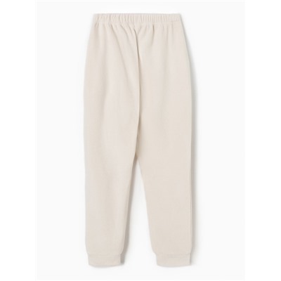 Брюки флисовые мужские спортивные MINAKU: Fleece Soft, размер 52, бежевые