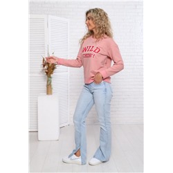 Свитшот 57109 (Розовая пудра)