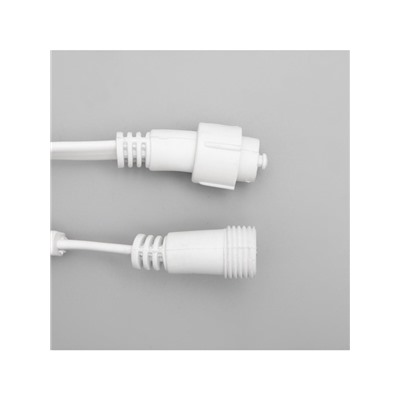 Гирлянда «Занавес» 2×6 м, IP44, УМС, белая нить, 1440 LED, свечение синее, 220 В