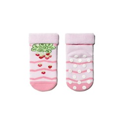 Антискользящие Conte-kids SOF-TIKI Махровые носки с отворотом и антискользящей стопой