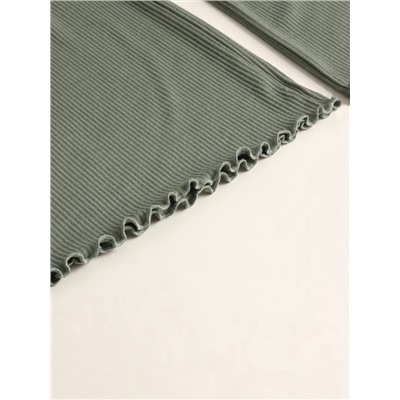 Брюки домашние женские SL HOME Soft Home, размер 44-46, цвет оливковый