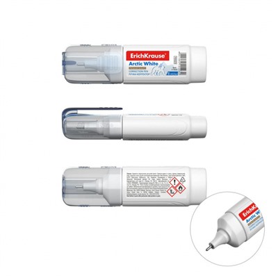 Корректор-ручка  8мл 15523 ARCTIC WHITE ErichKrause