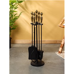 Каминный набор, 62 см, сталь, алюминий