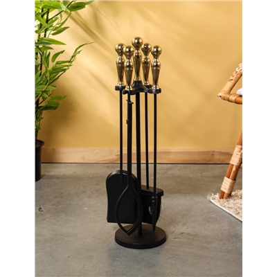 Каминный набор, 62 см, сталь, алюминий