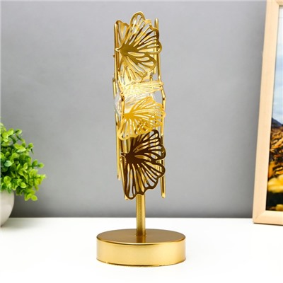 Ночник «Звезда» LED от батареек 3хАА золото 22×11×28 см RISALUX