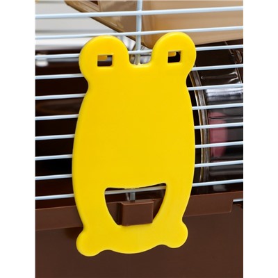 Клетка для грызунов «Пижон», 27×21×26 см укомплектованная, коричневая