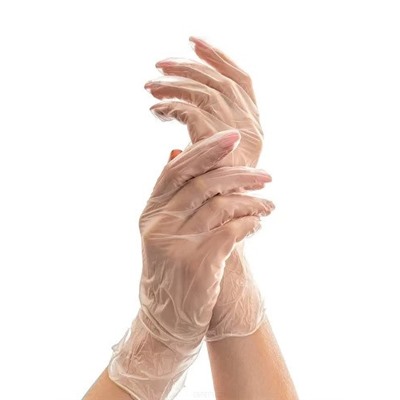 Перчатки виниловые прозрачные Primo Achromos Vinil размер L, 100 шт. (50 пар)