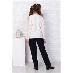 Джемпер Фрида длинный рукав (Экрю-бабочки)