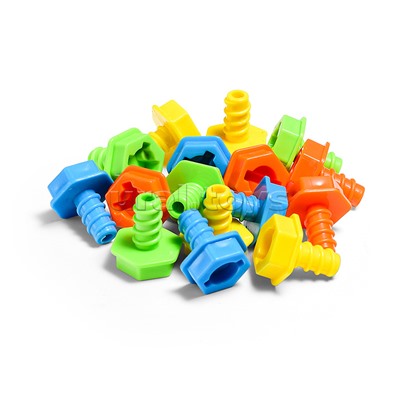 Конструктор "Машина" с отверткой, в коробке