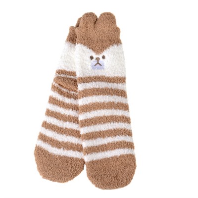 Носки женские флисовые р. 35-40 новогодний / MNZ-16 /уп 12/ микс