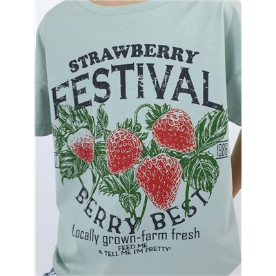 61-05-4. (Футболка для девочки, Лунева )