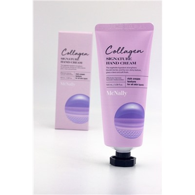 MCNALLY - КРЕМ ДЛЯ РУК С КОЛЛАГЕНОМ COLLAGEN SIGNATURE HAND CREAM, 100 МЛ