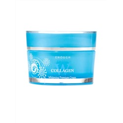 ENOUGH - КРЕМ ДЛЯ ЛИЦА С КОЛЛАГЕНОМ ОТБЕЛИВАЮЩИЙ W COLLAGEN WHITENING PREMIUM CREAM, 50 МЛ