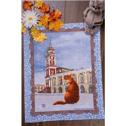 Набор полотенец Питерские коты