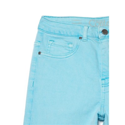 Джинсы CONTE Цветные джинсы skinny с высокой посадкой и эффектом варки CON-219 Lycra