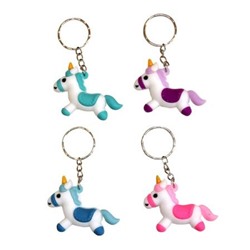 Брелок "Единорог" 5 см пвх Р19-4 Ткбр559 Гранит