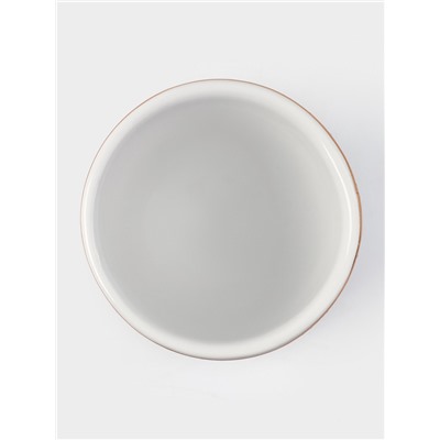 Ёршик для унитаза с подставкой «Лили», 9.5×9.5×37 см, белый